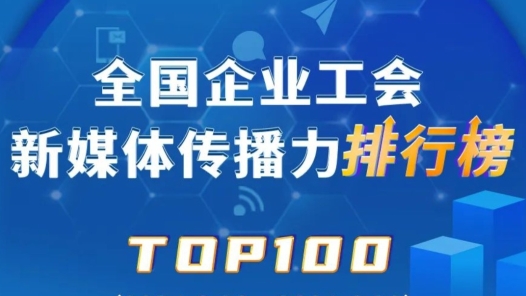 富士康、順豐、中國鐵建位列前三！新一期全國企業工會新媒體傳播力TOP100出爐