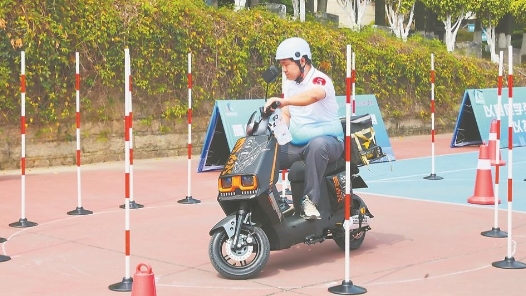 網約配送員首次納入廈門市級職業技能競賽體系